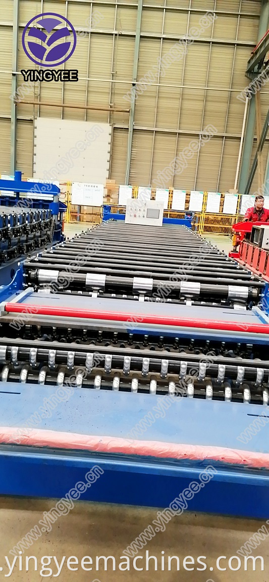 double layer roofing sheet roll forming machine en stock